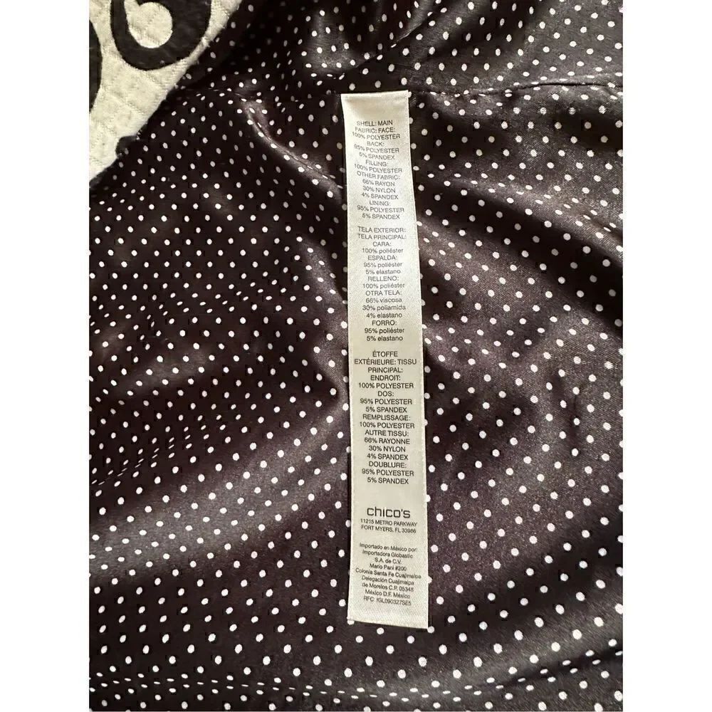 Chicos quilted jacket size Small - Picture 4 of 14